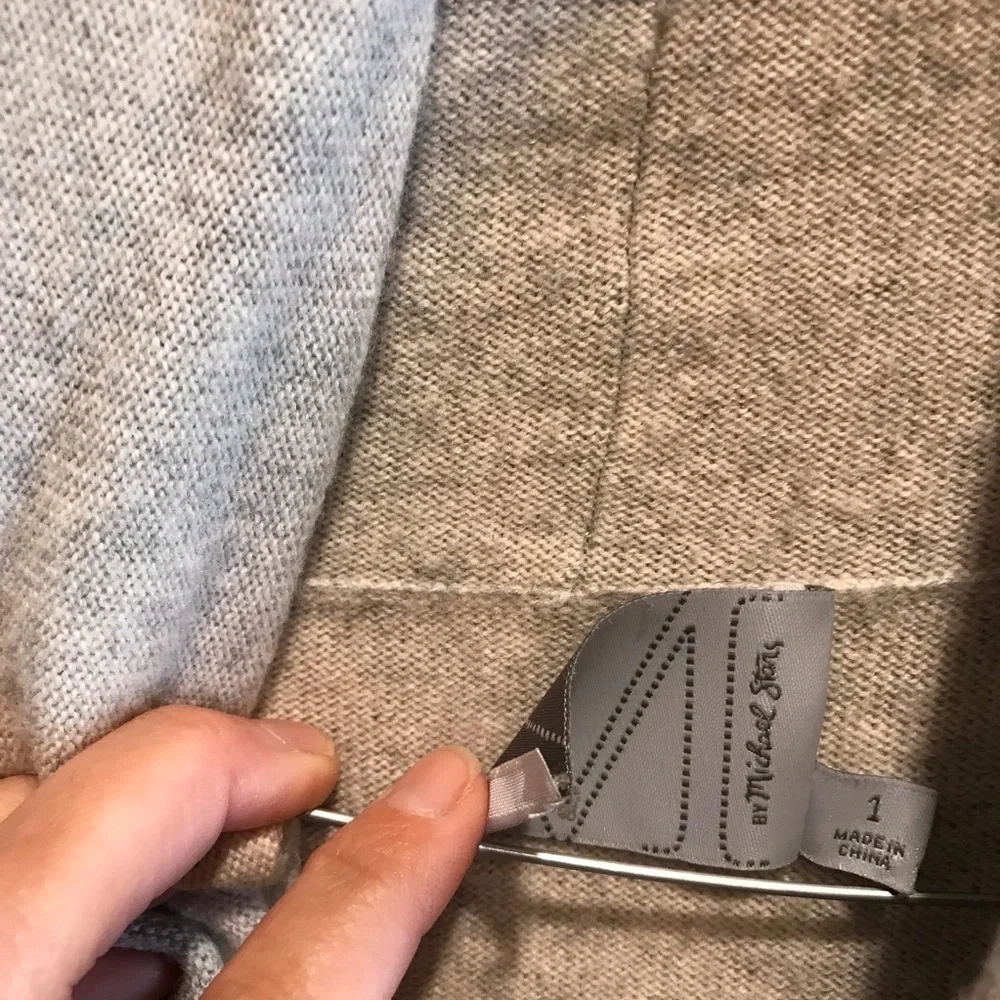 Michael Stars Stripe Cashmere Blend Sweater Size 1